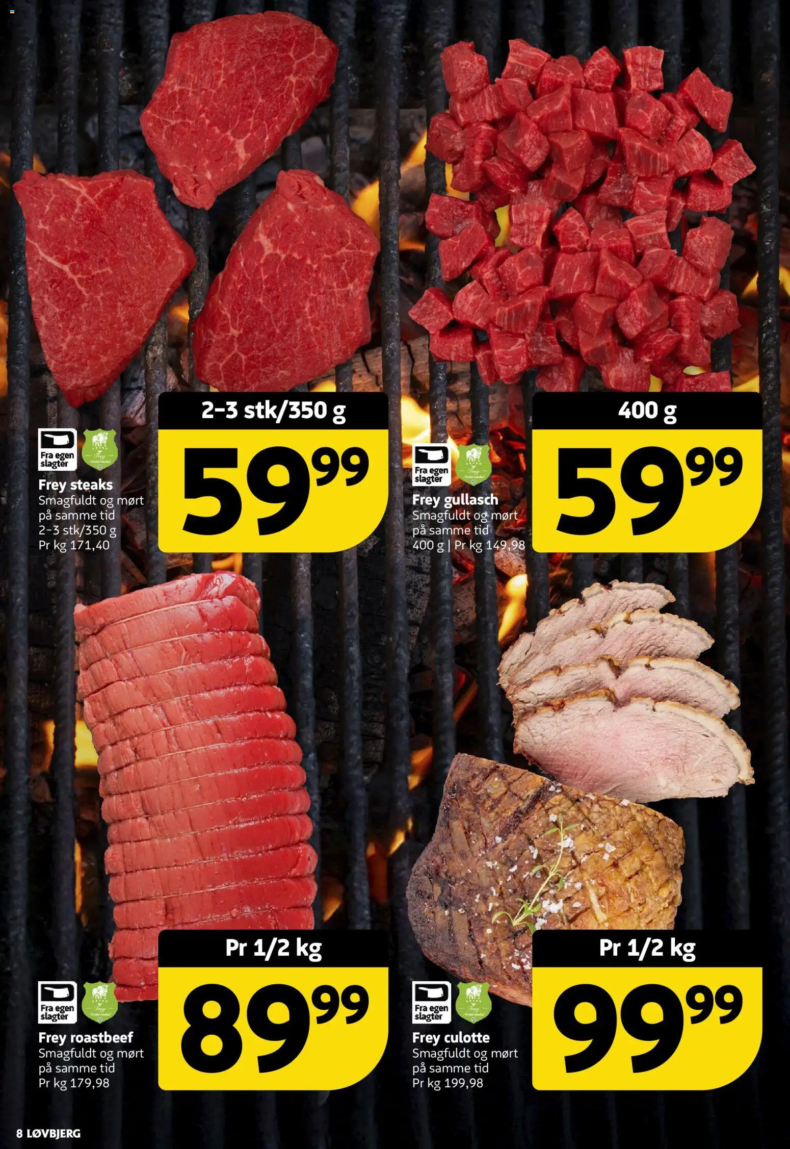 Løvbjerg tilbudsavis – gyldig fra 21/08/2026 | Side: 8 | Produkter: Roastbeef