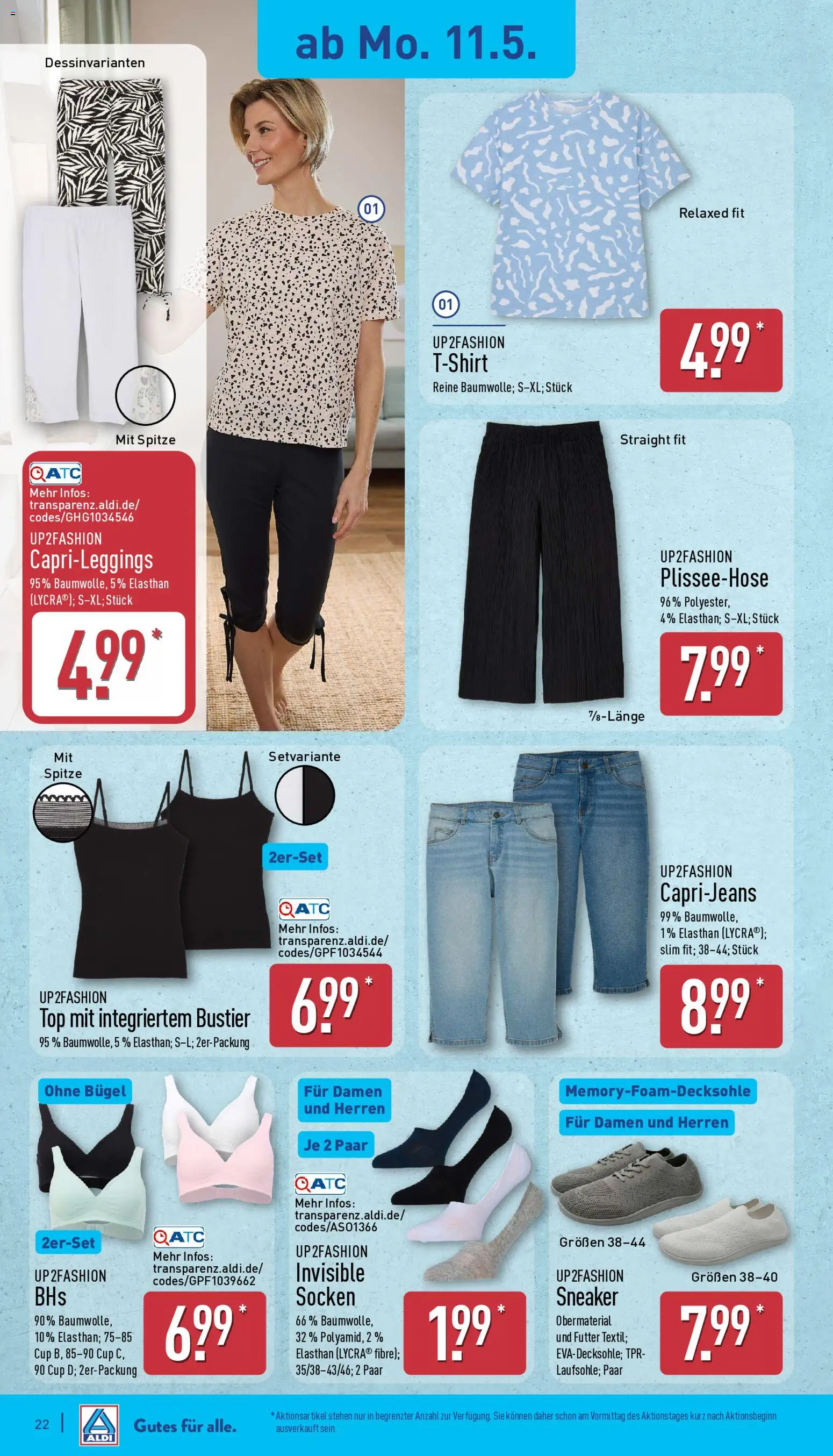 Aldi Prospekt 	 – gültig ab 11.05.2026 | Seite: 22