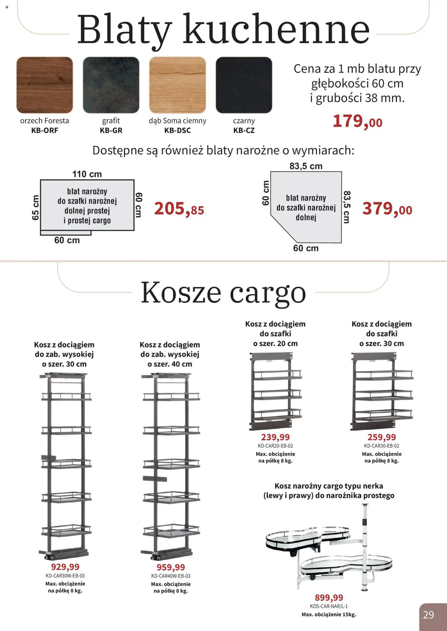 Bodzio Katalog od 01.08.2026 | Strona: 29 | Produkty: Kosz