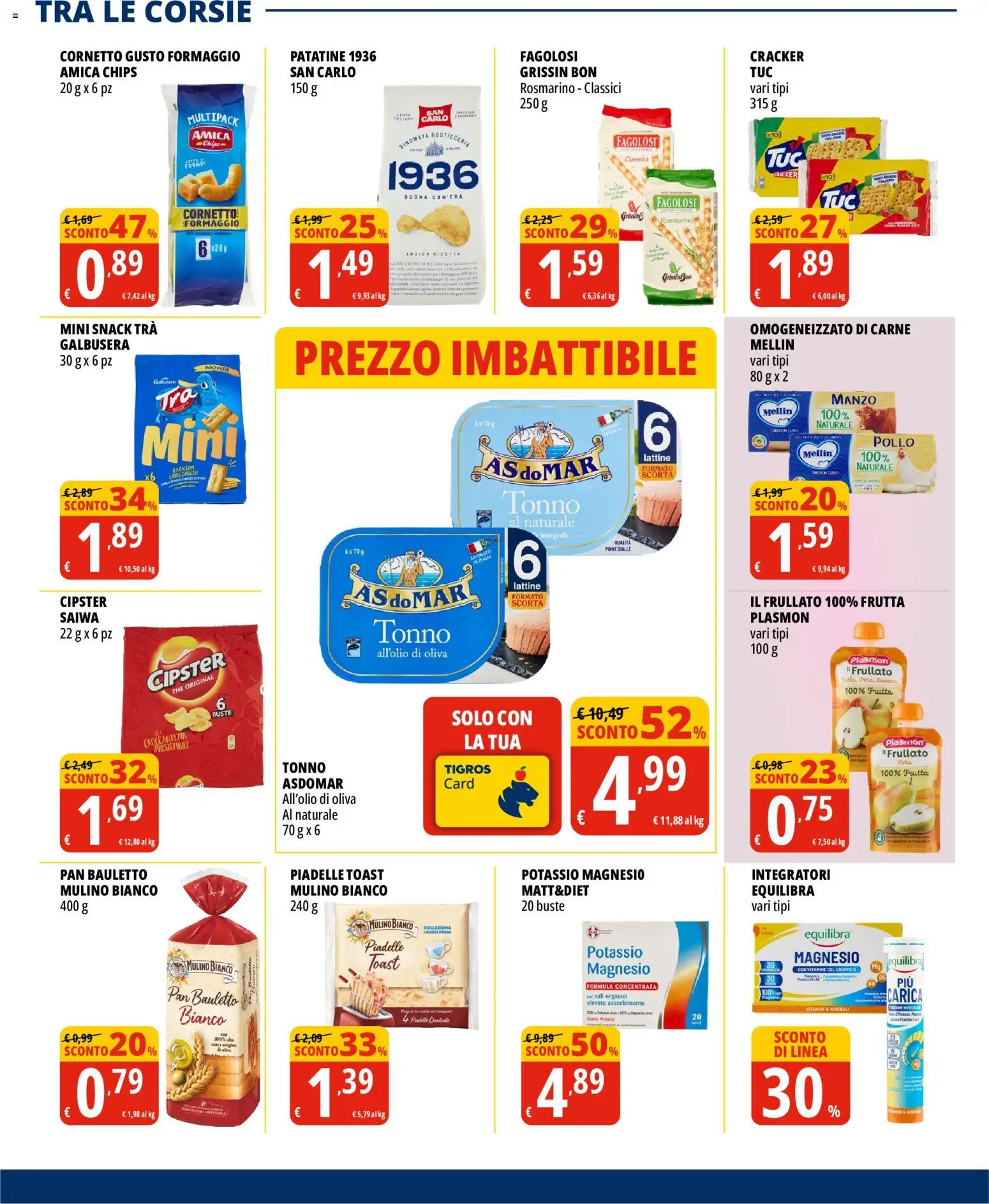Volantino Tigros del 19.05.2026 | Pagina: 15 | Prodotti: Pollo, Cornetto, Frutta, The