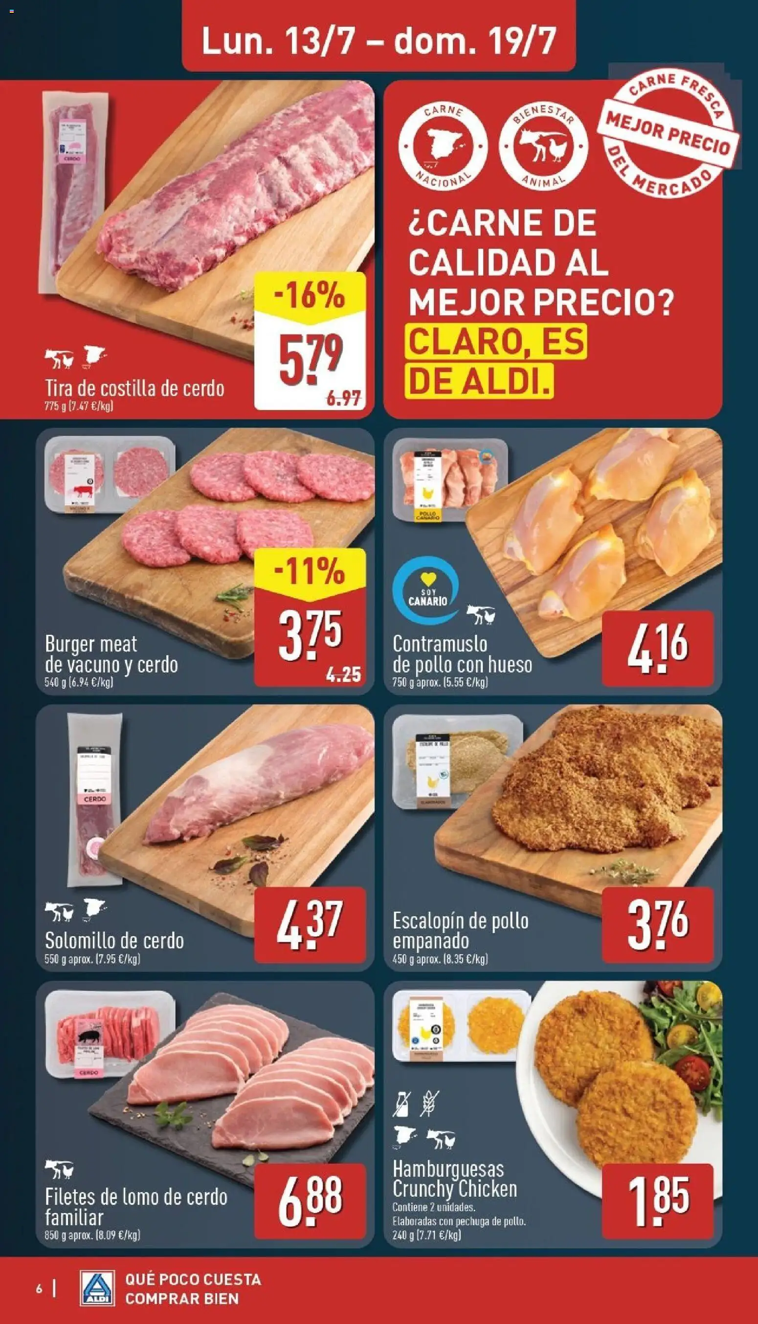 Aldi folleto Canarias │ válido desde el 13/07/2026 | Página: 6