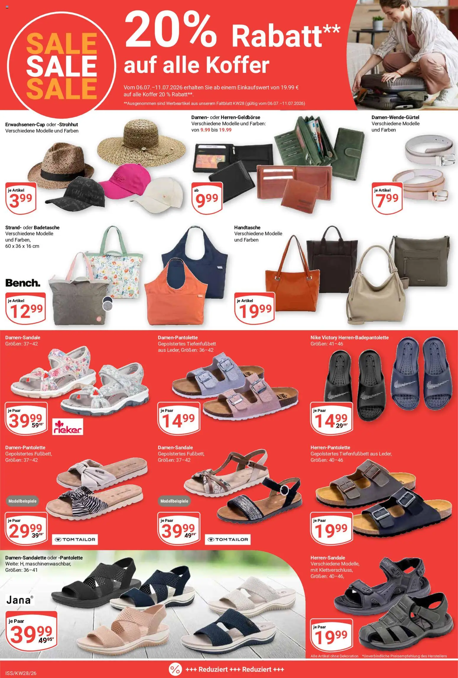 Globus Prospekt – gültig ab 06.07.2026 | Seite: 26 | Produkte: Handtasche, Koffer