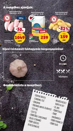 CSIRKEMELL FILÉ, hűtött termék 500 g - amely érvényes a következő dátumtól: 14.05.2026 | Oldal: 13