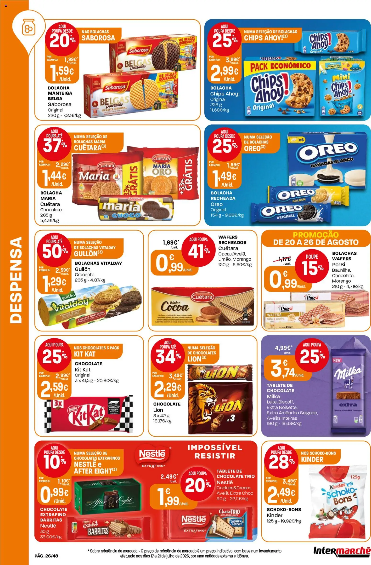 Intermarché folheto │ válido de 20/08/2026 | Página: 26