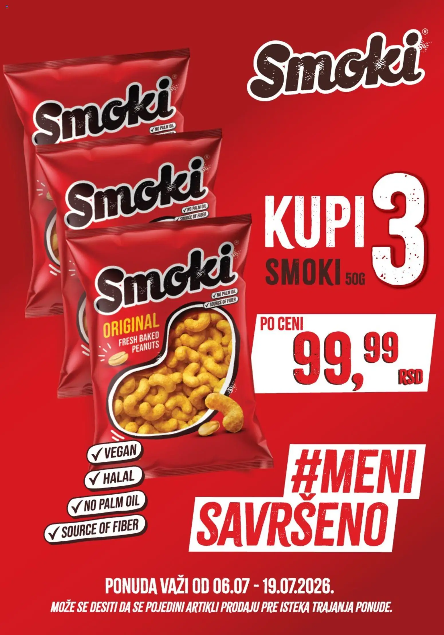 Univerexport katalog - važi od 06.07.2026 | Strana: 1 | Proizvode: Smoki
