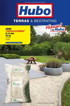 Hubo - Terras & bestrating  - Voorbeeld van een folder van Hubo, geldig van 21.03.2026