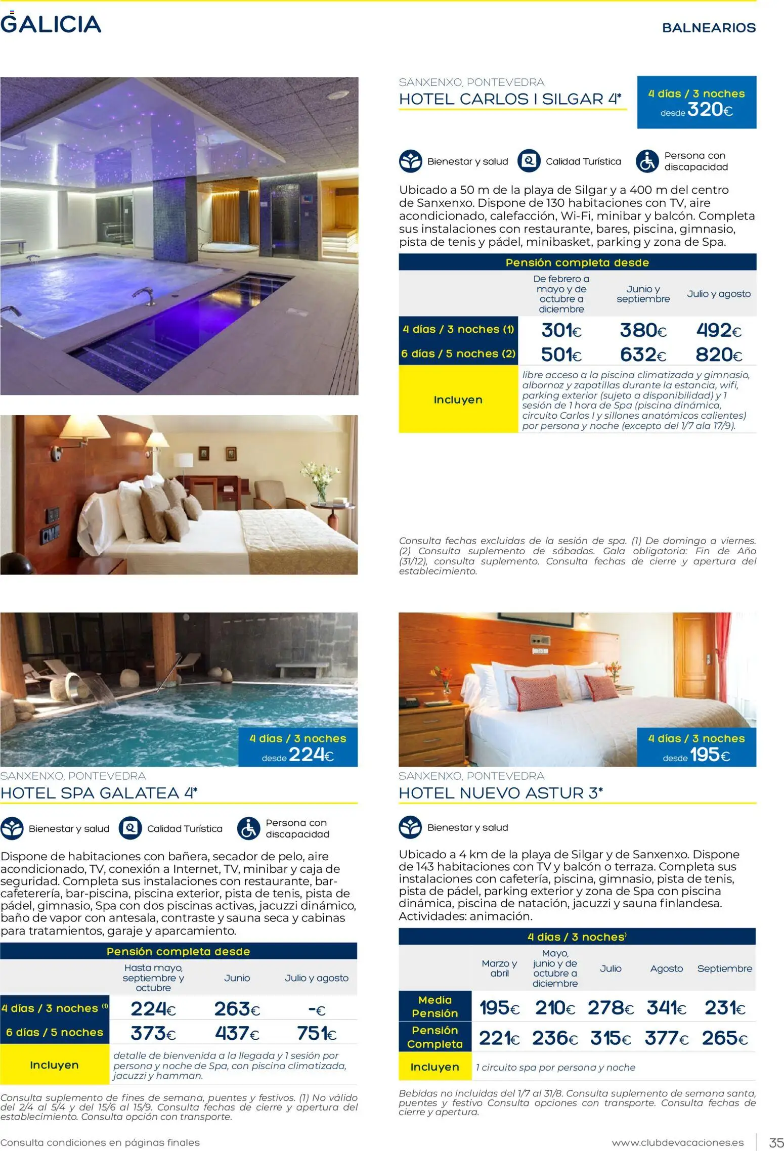 Viajes El Corte Inglés Club de Vacaciones │ válido desde el 01.02.2026 | Página: 35 | Productos: Zapatillas, Caja, Baño