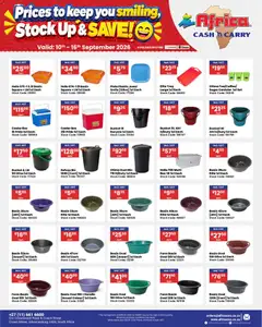 Africa Cash & Carry specials catalogue – valid from 10/09/2026 | Page: 59