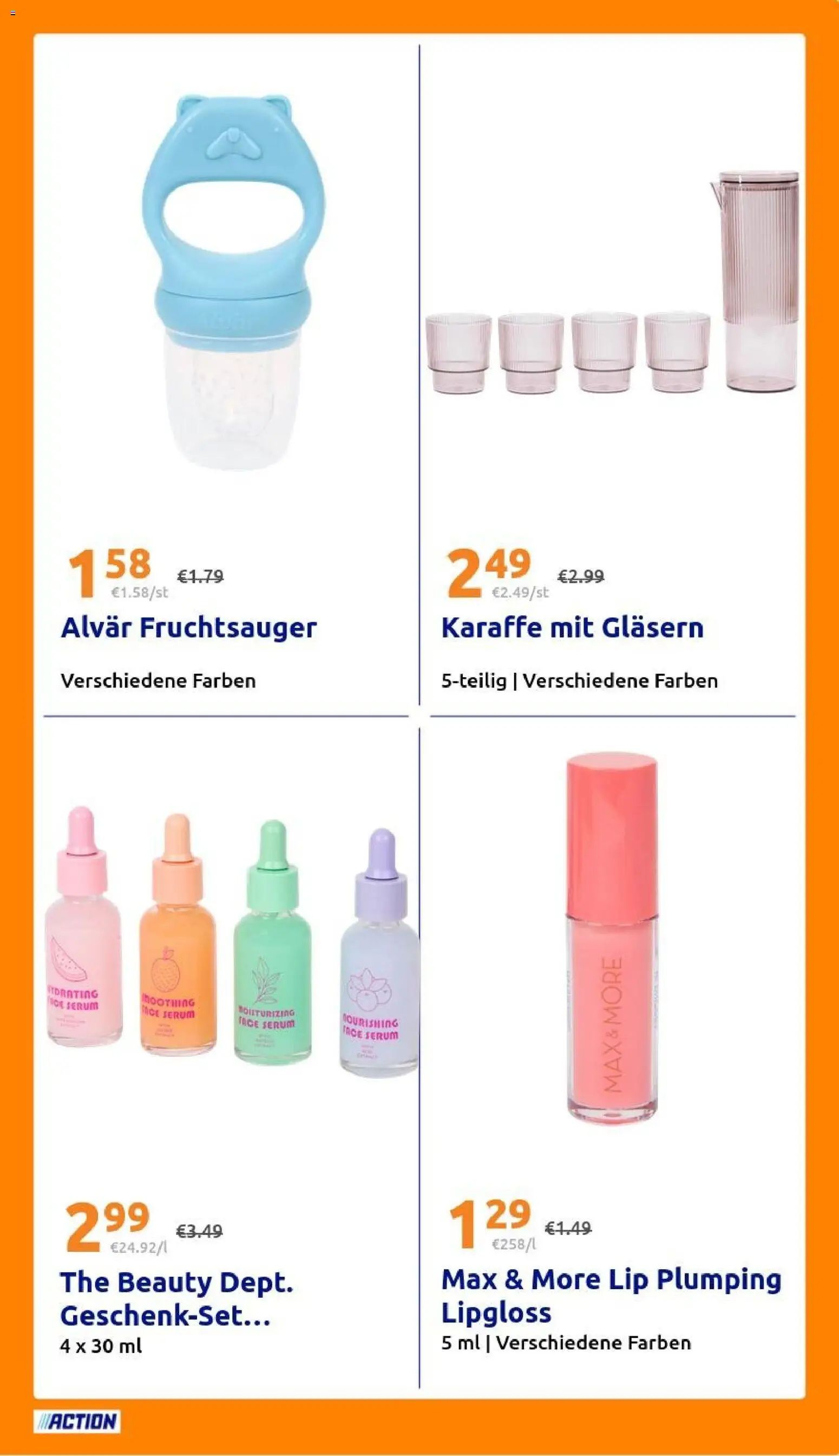 Action Flugblatt gültig ab 29.07.2026 | Seite: 29 | Produkte: Lipgloss