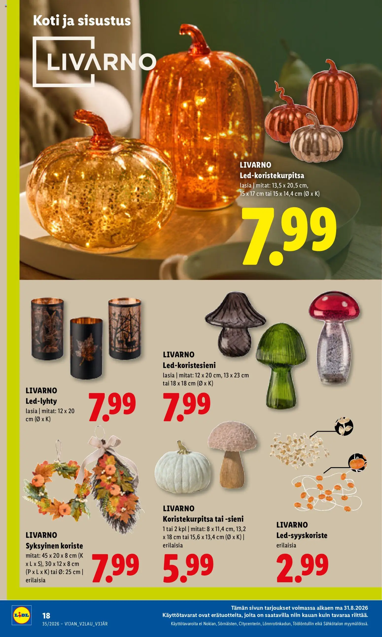 Lidl tarjoukset - Helsinki – voimassa 31/08/2026 alkaen | Sivu: 6 | Tuotteet: Sieni