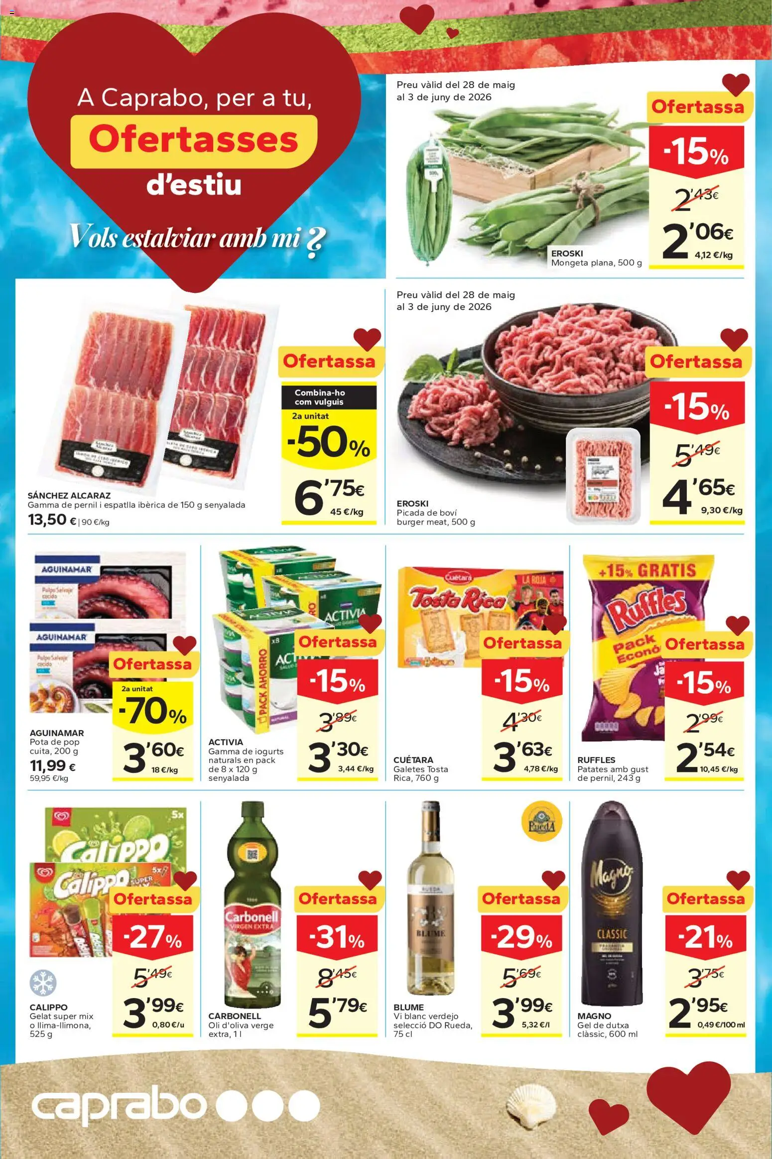 Caprabo Ofertasses d'estiu │ válido desde el 28.05.2026 | Página: 2