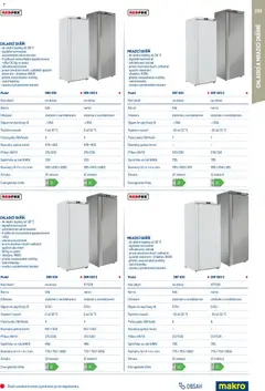 Náhled letáku Makro leták - Gastro vybavení a zařízení od 01.02.2026 | Strana: 203