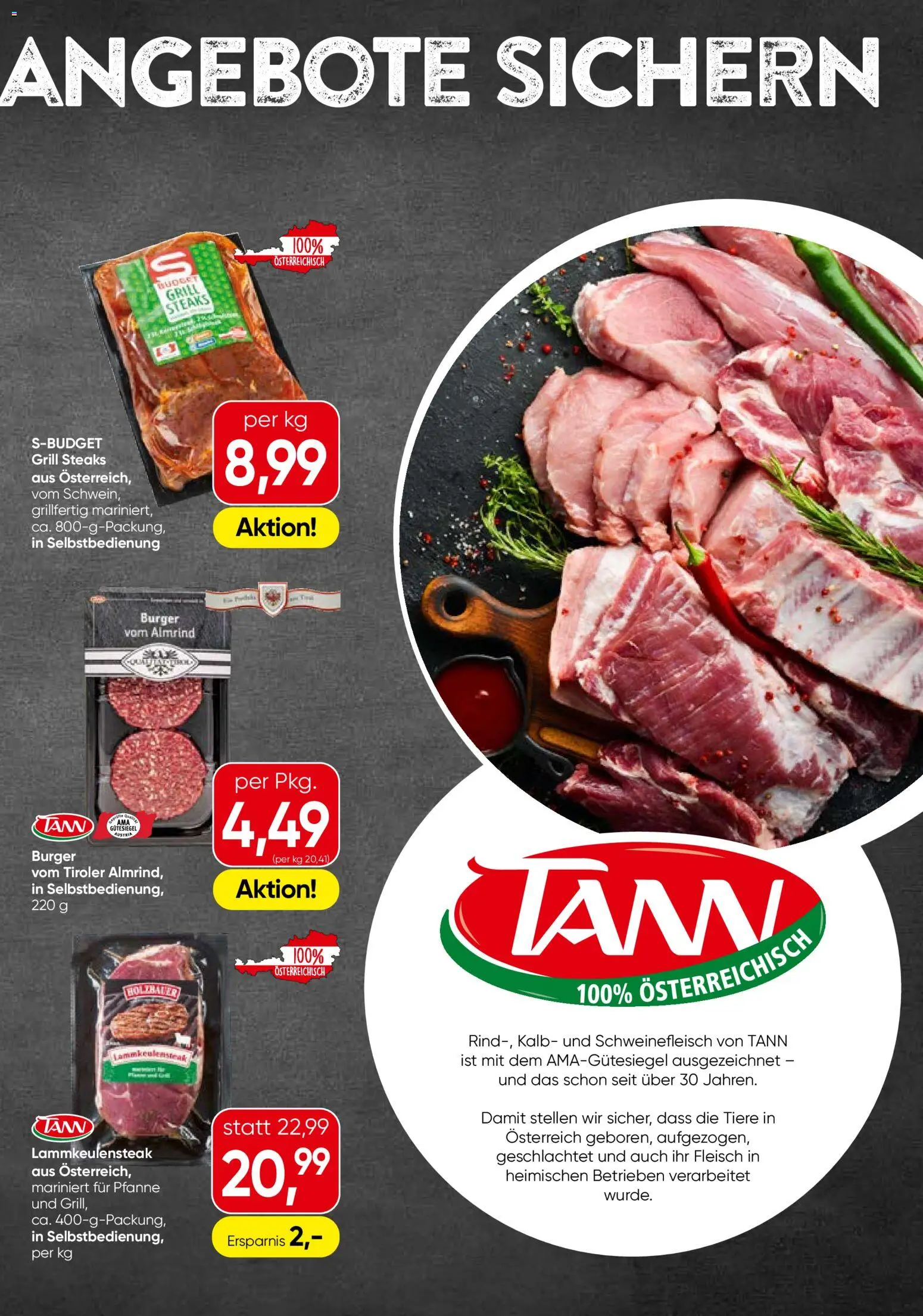 Spar Der Perfekte Grillgenuss - Tirol gültig ab 21.05.2026 | Seite: 3 | Produkte: Grill, Schweinefleisch