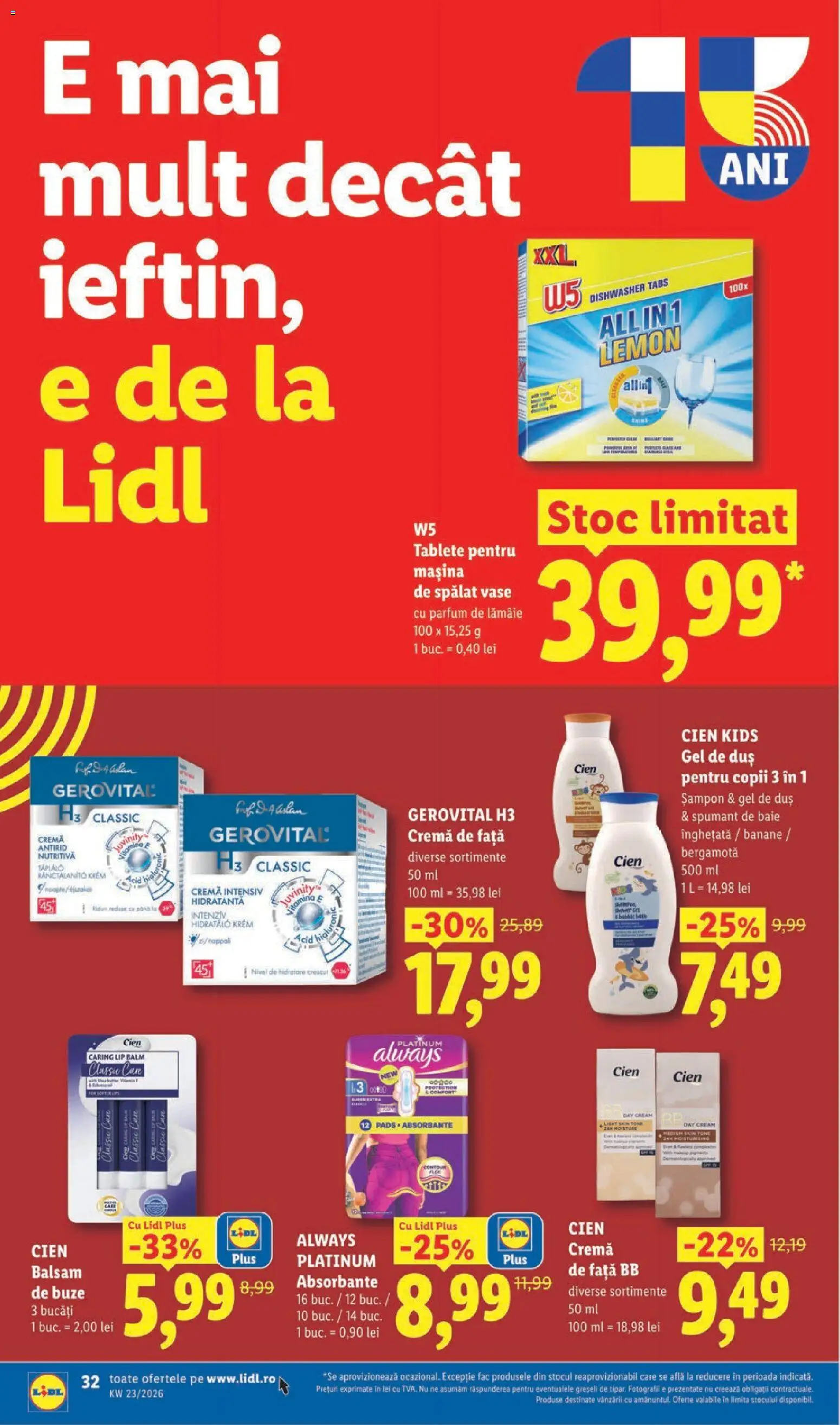 Noul catalog Lidl – valabil de la 01.06.2026 | Pagină: 32