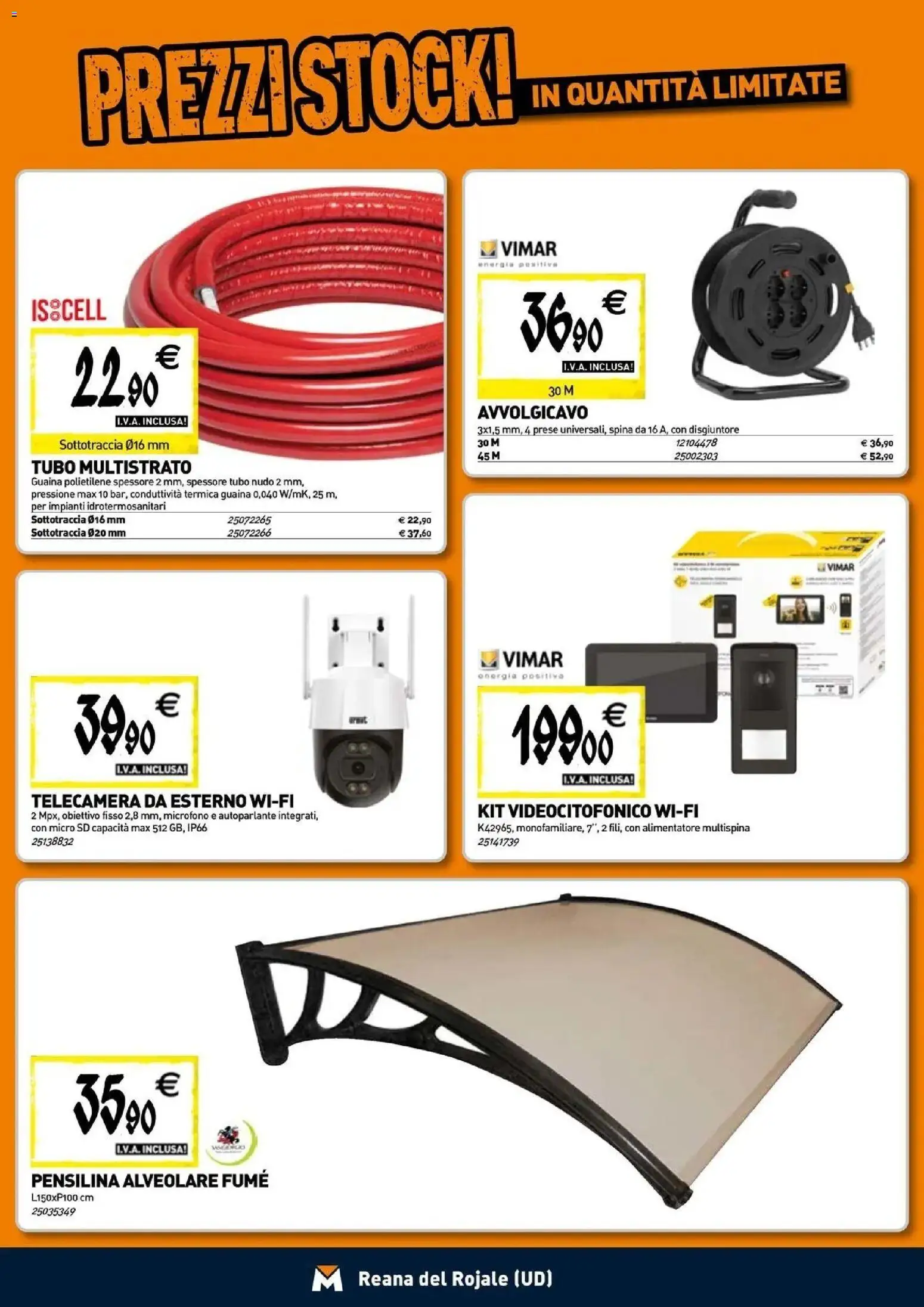 Nuovo TECNOMAT - Straordinari prezzi stock! dal 24/09/2026 > offerte anteprima 🛍️ | Pagina: 9 | Prodotti: Tubo, Microfono