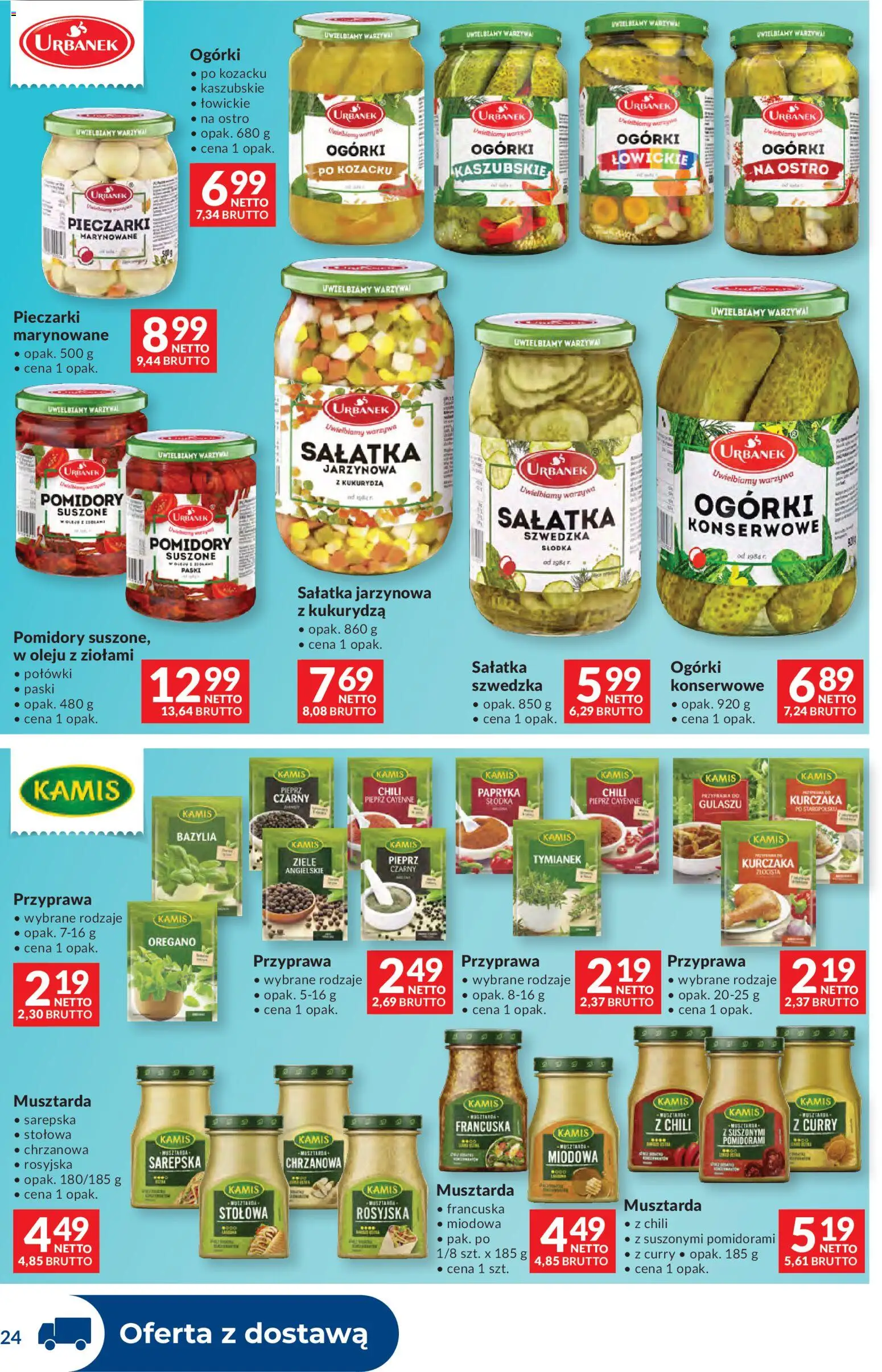 Makro gazetka - Dystrybucja do sklepów od 01.09.2026 | Strona: 24 | Produkty: Pieczarki, Tymianek, Pieprz Cayenne, Pomidory