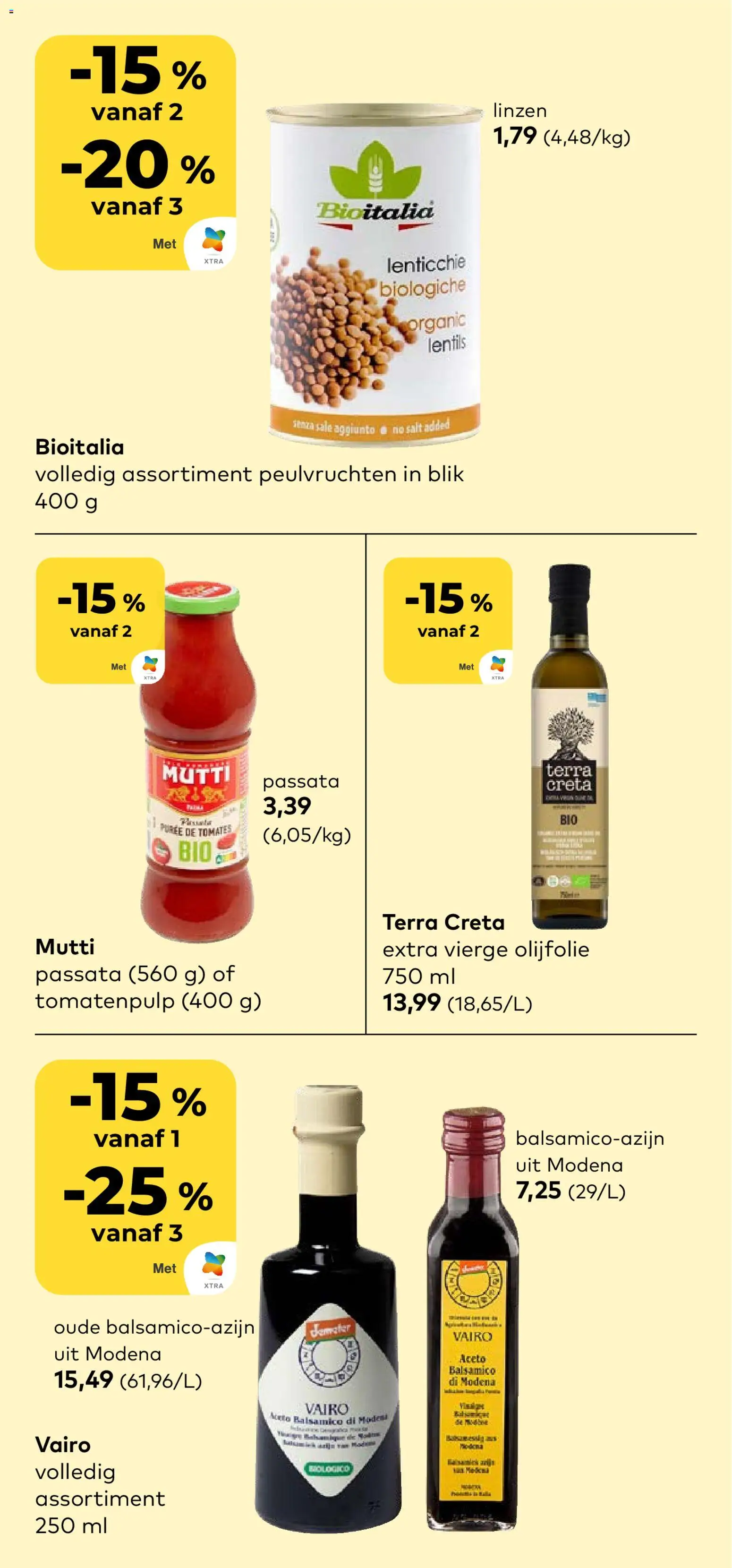 {H1} | Pagina: 10 | Producten: Olijfolie, Linzen, Peulvruchten, Extra vierge olijfolie