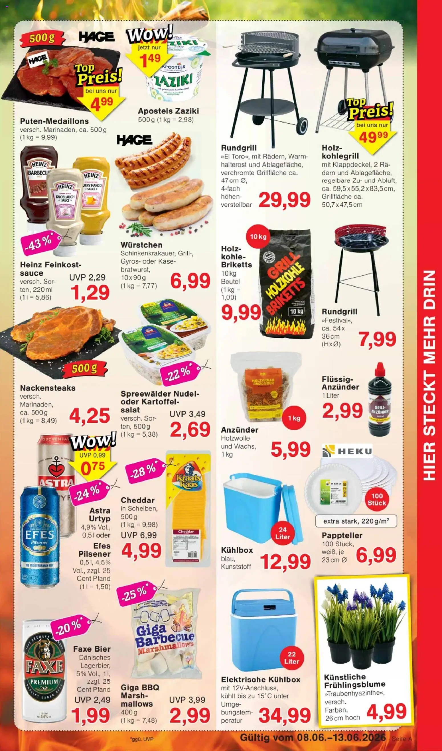 Jawoll Prospekt – gültig ab 08.06.2026 | Seite: 5 | Produkte: Grill, Käse, Astra, Salat