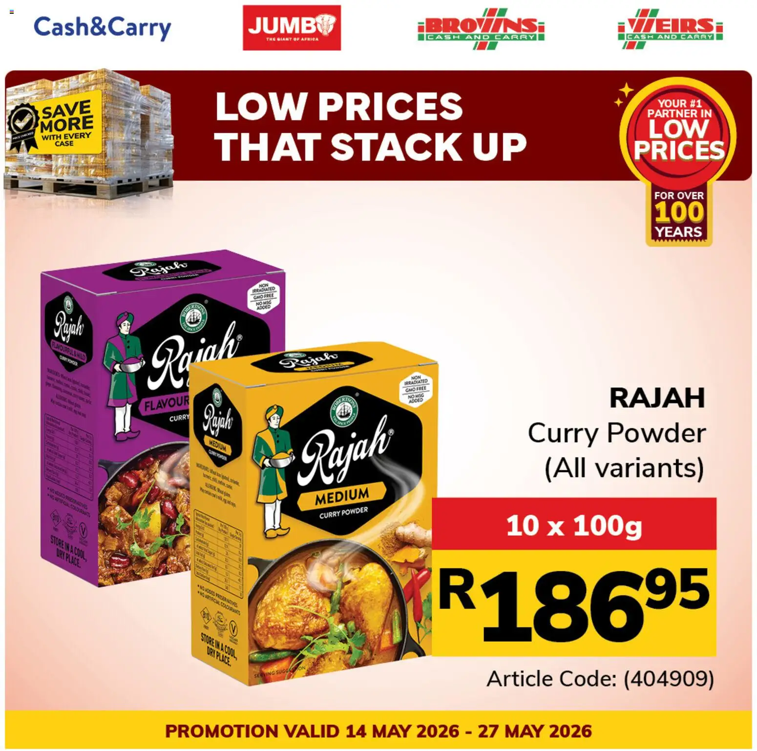 New Jumbo catalogue – valid from 14.05.2026 | Page: 3 | Products: Case, Powder, Curry powder