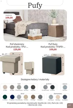 Pogląd oferty "Bodzio Katalog" - ważna od 01.08.2026 | Strona: 157 | Produkty: Pufy
