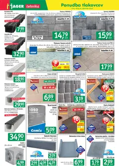 Jager katalog akcije – veljaven od 13.05.2026 | Stran: 4 | Izdelki: Teza, Kos, Barva, Tlakovec