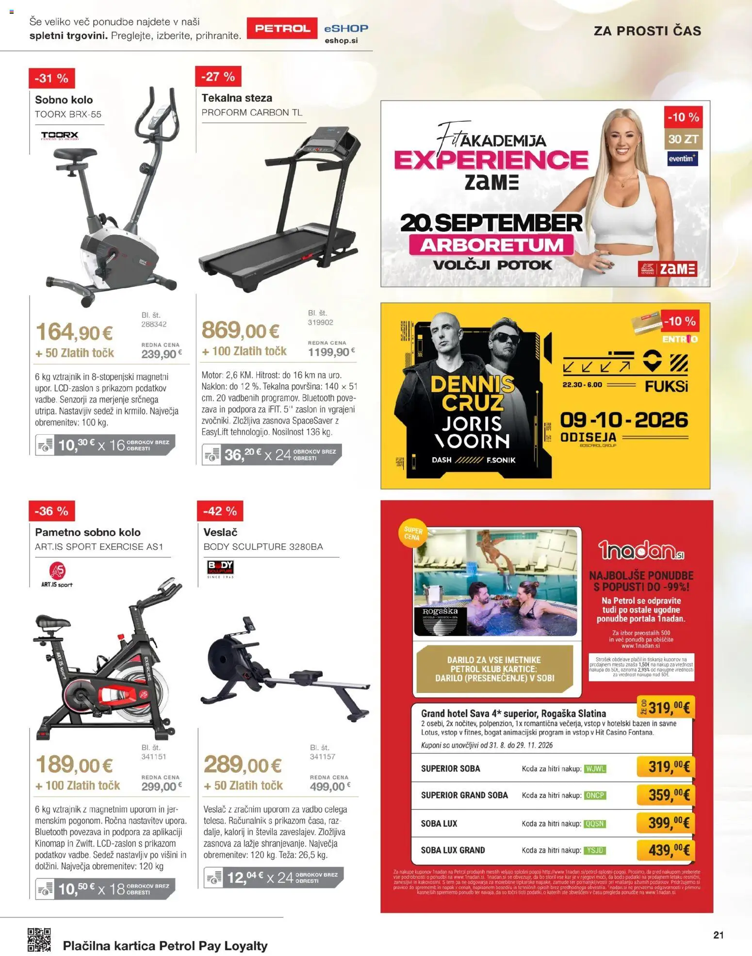 Novi Petrol katalog ponudbe – veljaven od 01.09.2026 | Stran: 21 | Izdelki: Racunalnik, Bazen, Teza