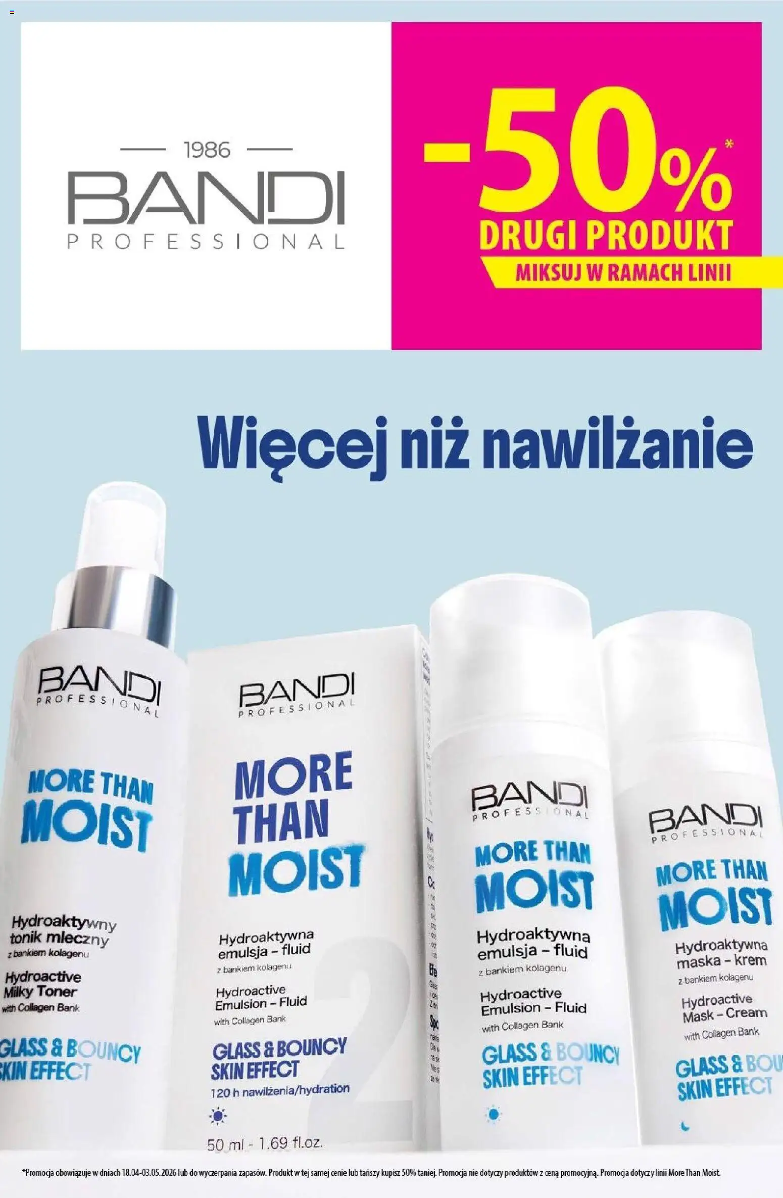 Hebe gazetka od 18.04.2026 | Strona: 6 | Produkty: Toner, Maska, Krem, Tonik
