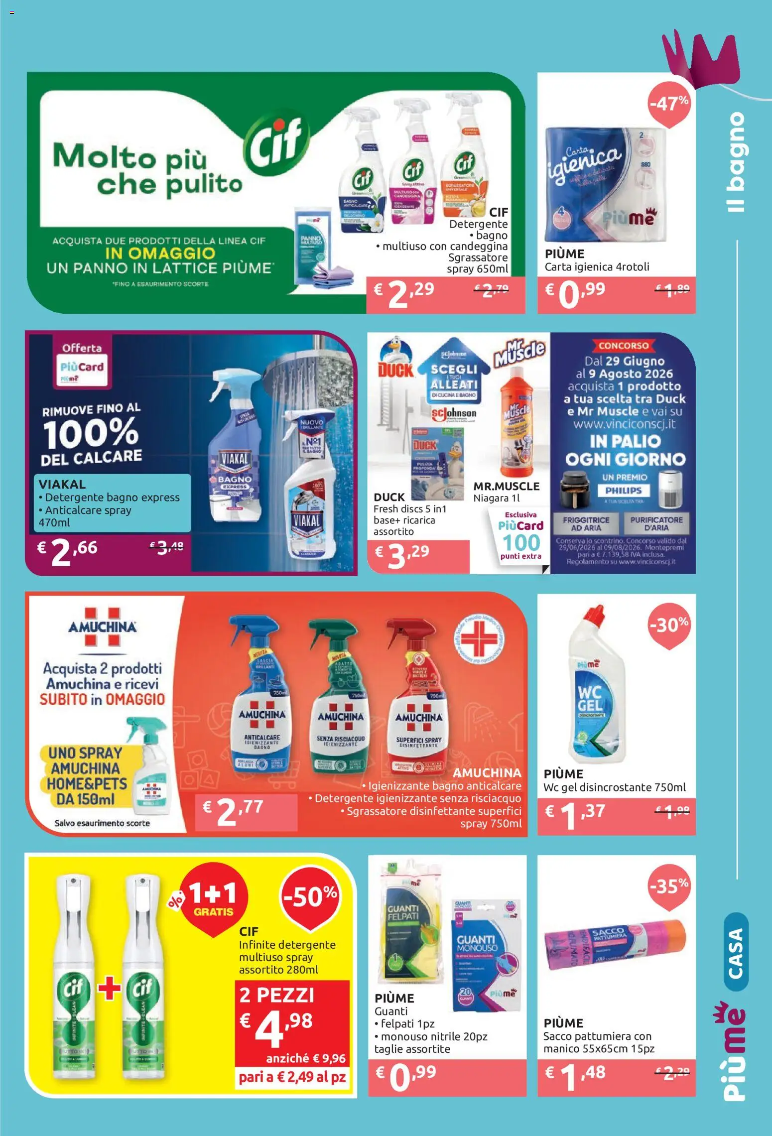 Volantino IperSoap del 13/07/2026 | Pagina: 5 | Prodotti: Carta igienica, Sgrassatore, WC, Bagno