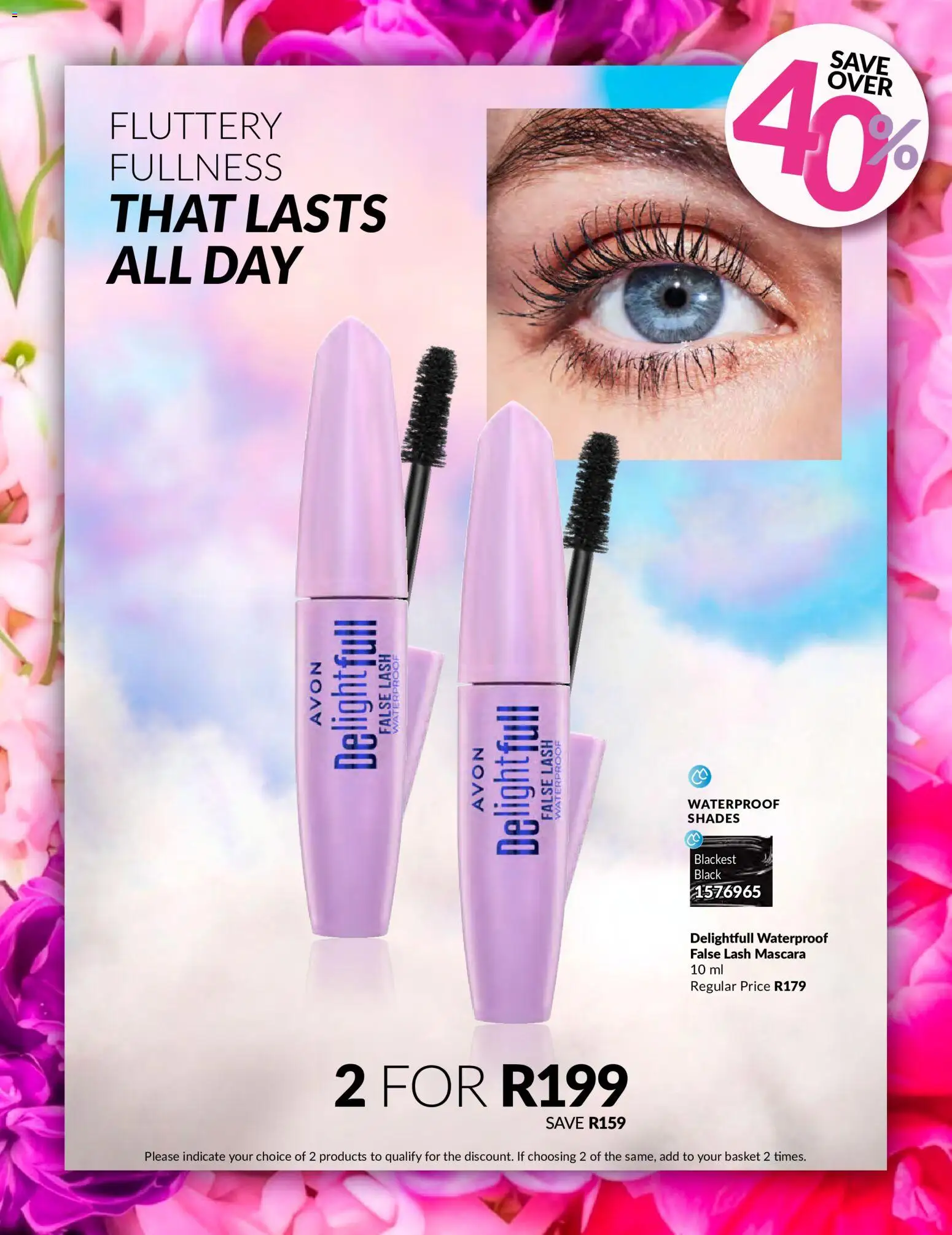 New Avon catalogue – valid from 22.05.2026 | Page: 14 | Products: Basket, Mascara