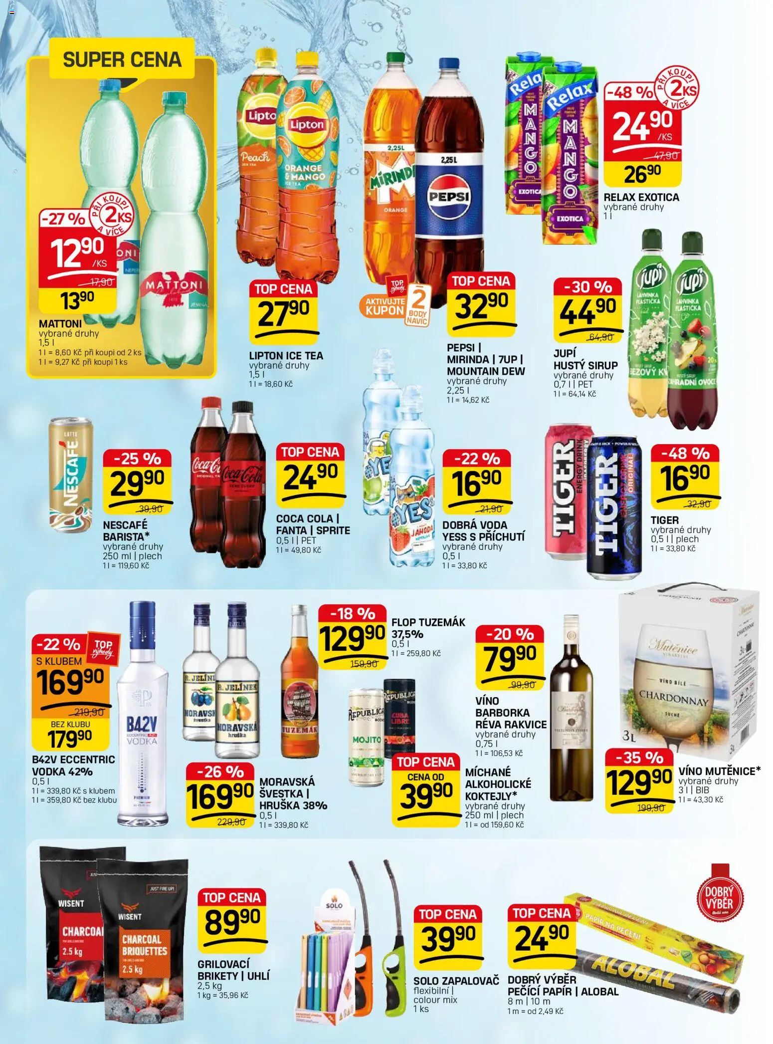 Flop leták - FlopTop od 22.07.2026 | Strana: 10 | Produkty: Víno, Fanta, Alobal, Jelínek