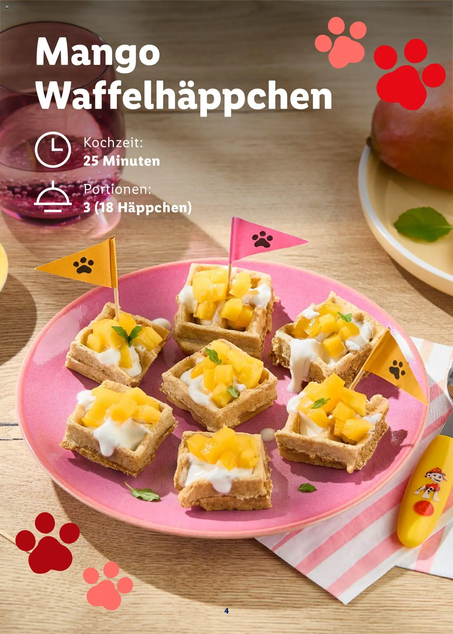 Lidl Německo leták - Paw Patrol od 20.07.2026 | Strana: 4 | Produkty: Mango