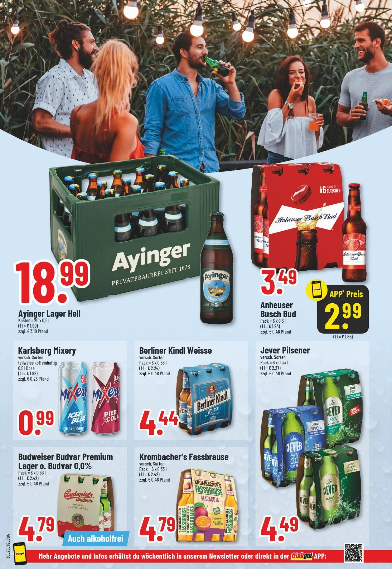 Trinkgut Prospekt – gültig ab 20.07.2026 | Seite: 4 | Produkte: Berliner, Energy, Bier, Mixery