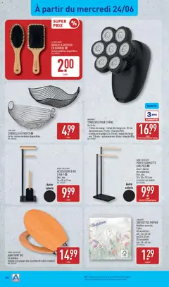 Aldi - Prévisualisation de Aldi catalogue valide à partir de 23/06/2026 | Page: 30 | Produits: Brosse à cheveux, Tondeuse, Brosse, Home Creation