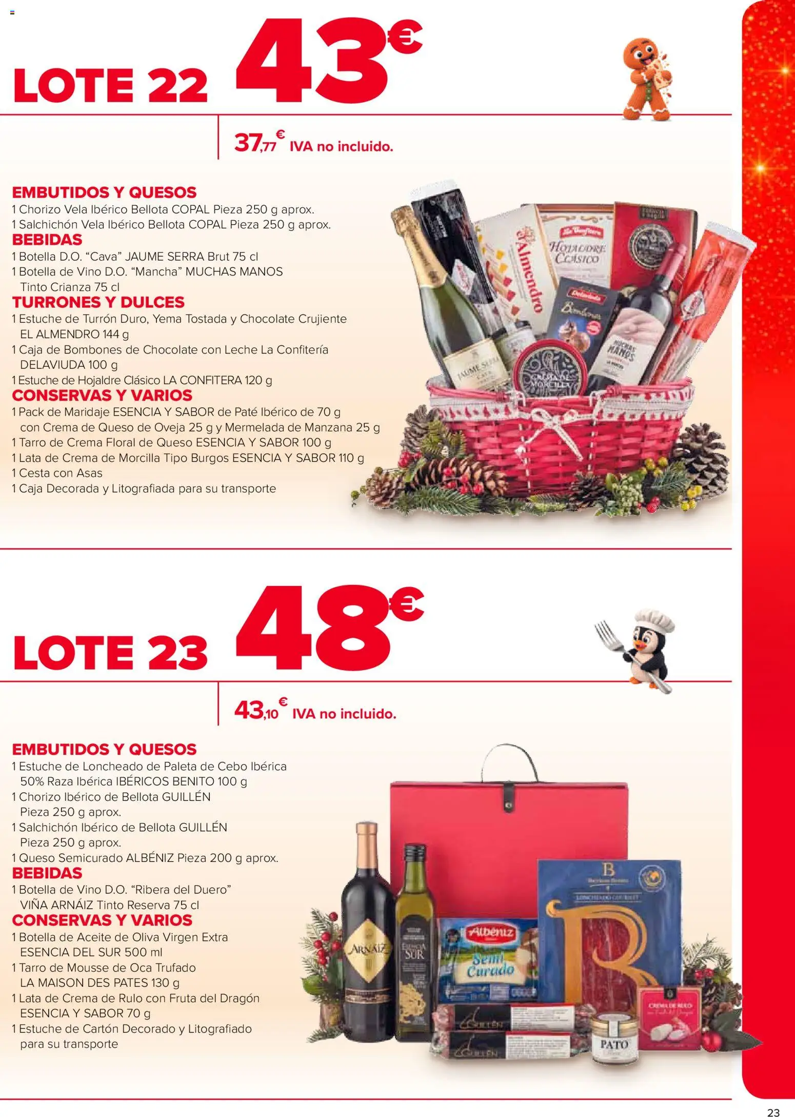 Carrefour Cestas de Navidad │ válido desde el 17/10/2026 | Página: 23