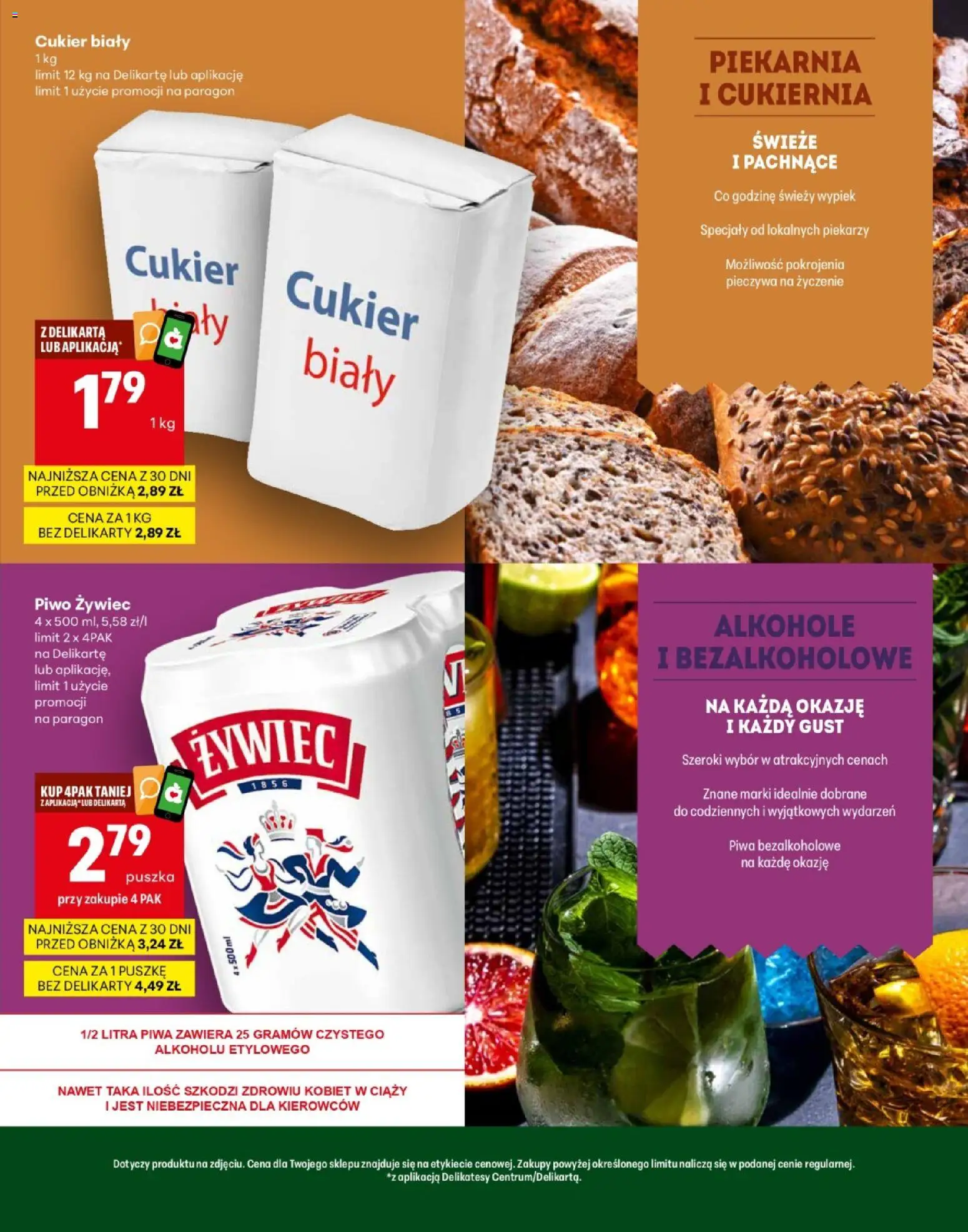 Delikatesy Centrum gazetka - Hoczew Otwarcie od 14.05.2026 | Strona: 3 | Produkty: Piekarnia, Cukier biały, Piwo, Cukier