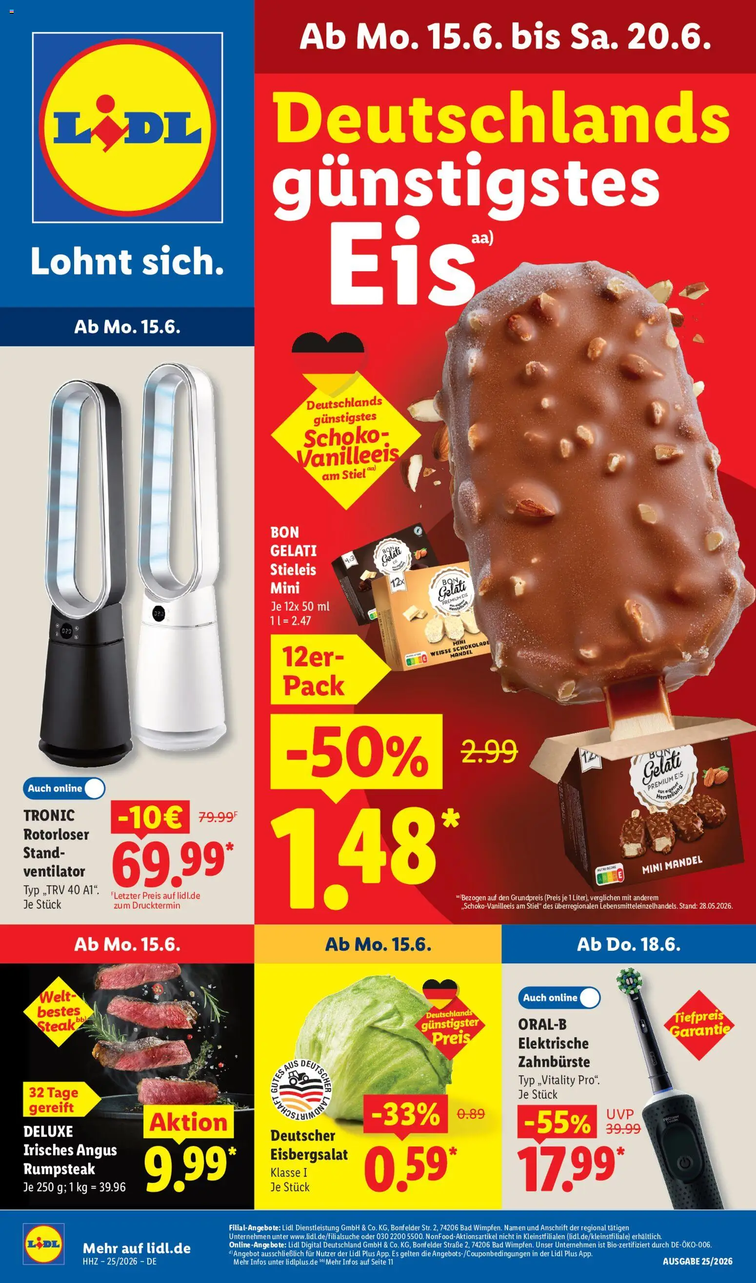 Lidl Prospekt – gültig ab 15.06.2026 | Seite: 1