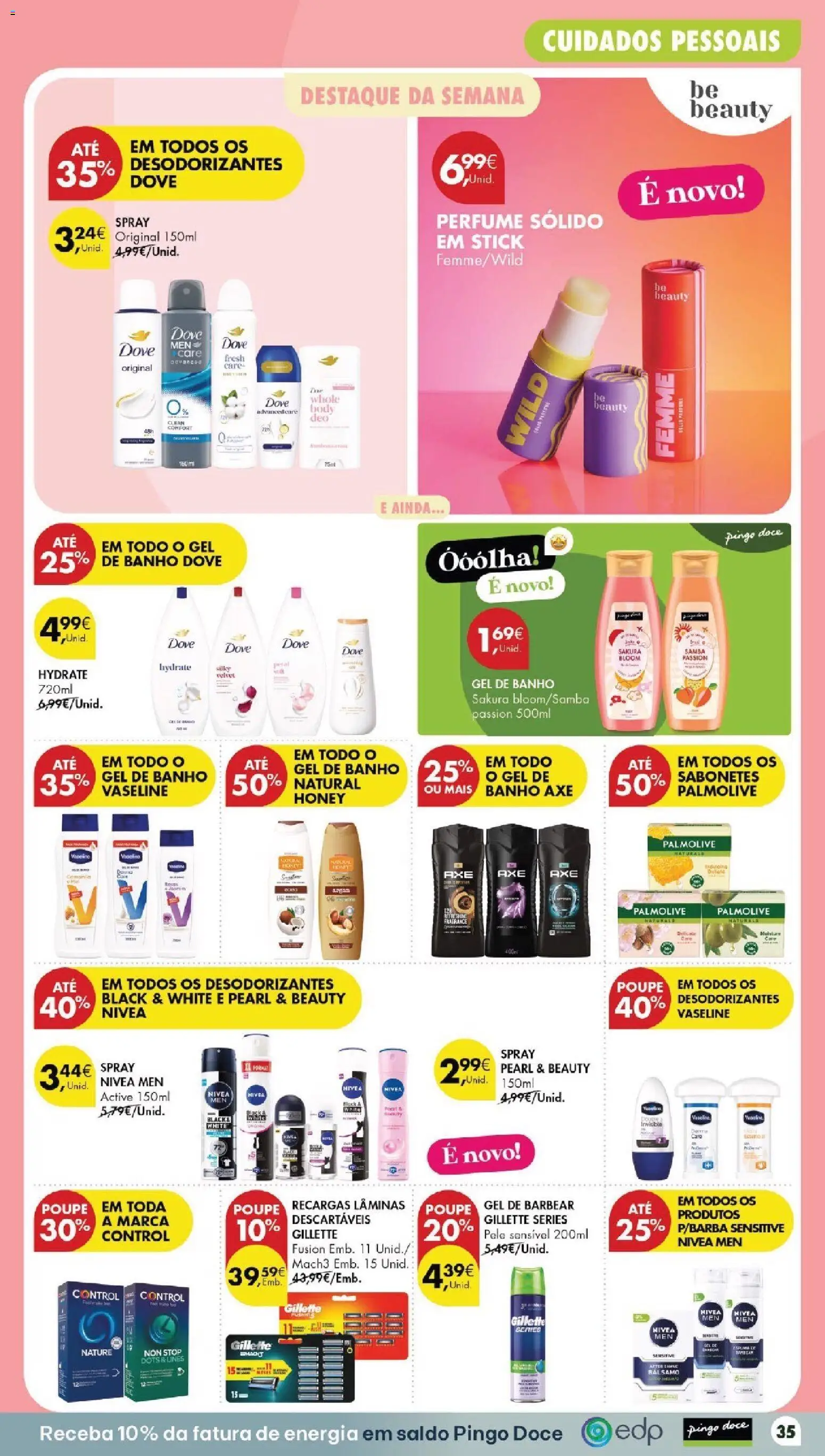 Pingo Doce folheto │ válido de 20/10/2026 | Página: 37 | Produtos: Perfume, Gel de banho, Banho