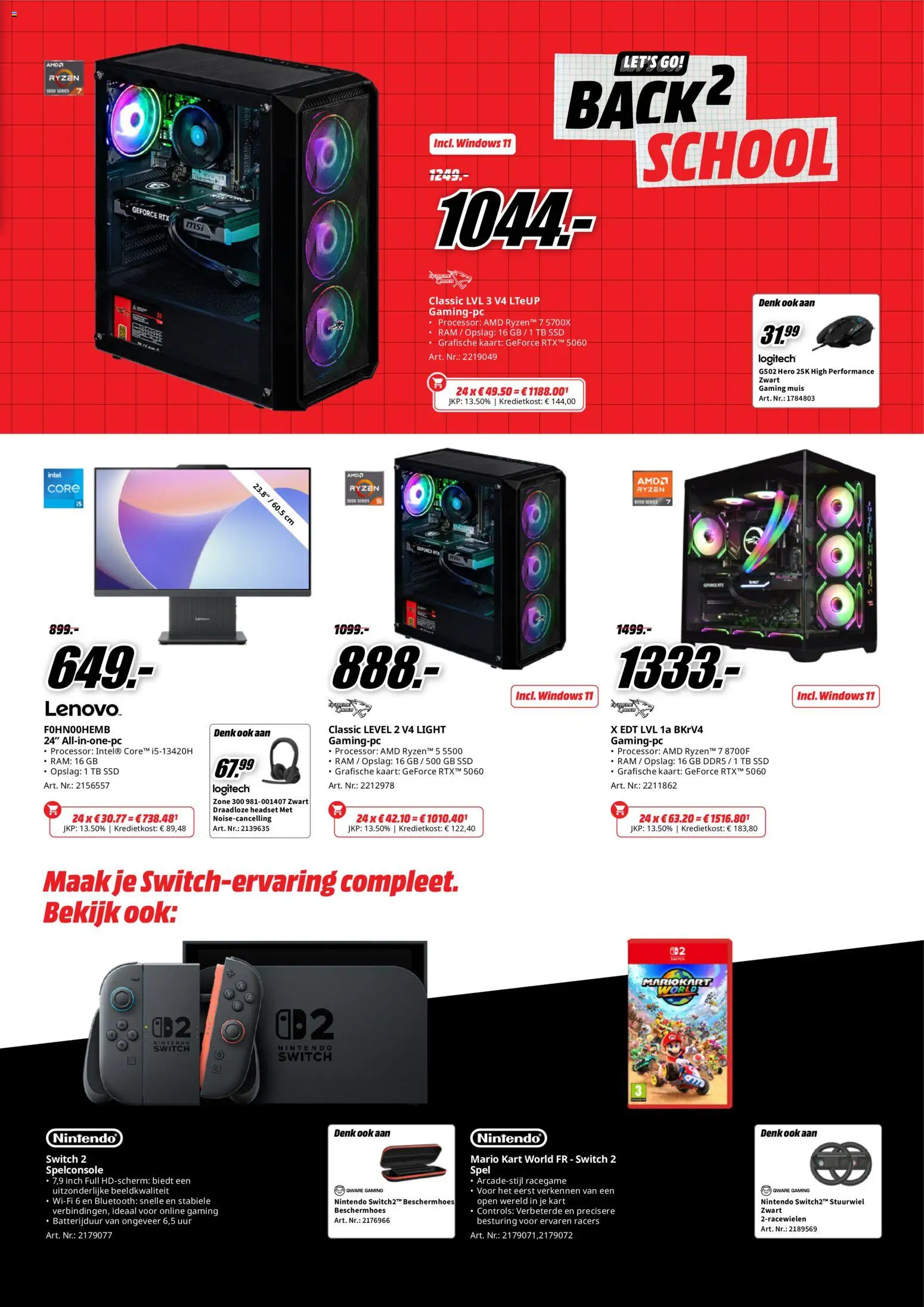{H1} | Pagina: 5 | Producten: Spel, Bluetooth, Kaart, Muis