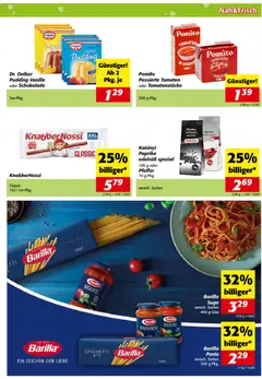 Nah und Frisch Flugblatt ab 24.06.2026 gültig | Seite: 5 | Produkte: Pasta, Pfeffer, Hajdina liszt, Schokolade