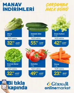 08 Ekim 2026 tarihinden itibaren geçerli olan Gürmar kataloğu önizlemesi