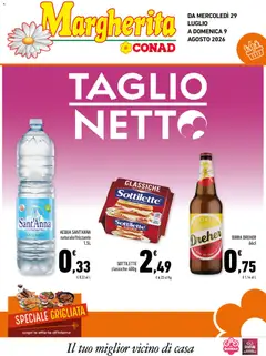 Anteprima del volantino Conad volantino Margherita Sicilia valido a partire dal 29/07/2026
