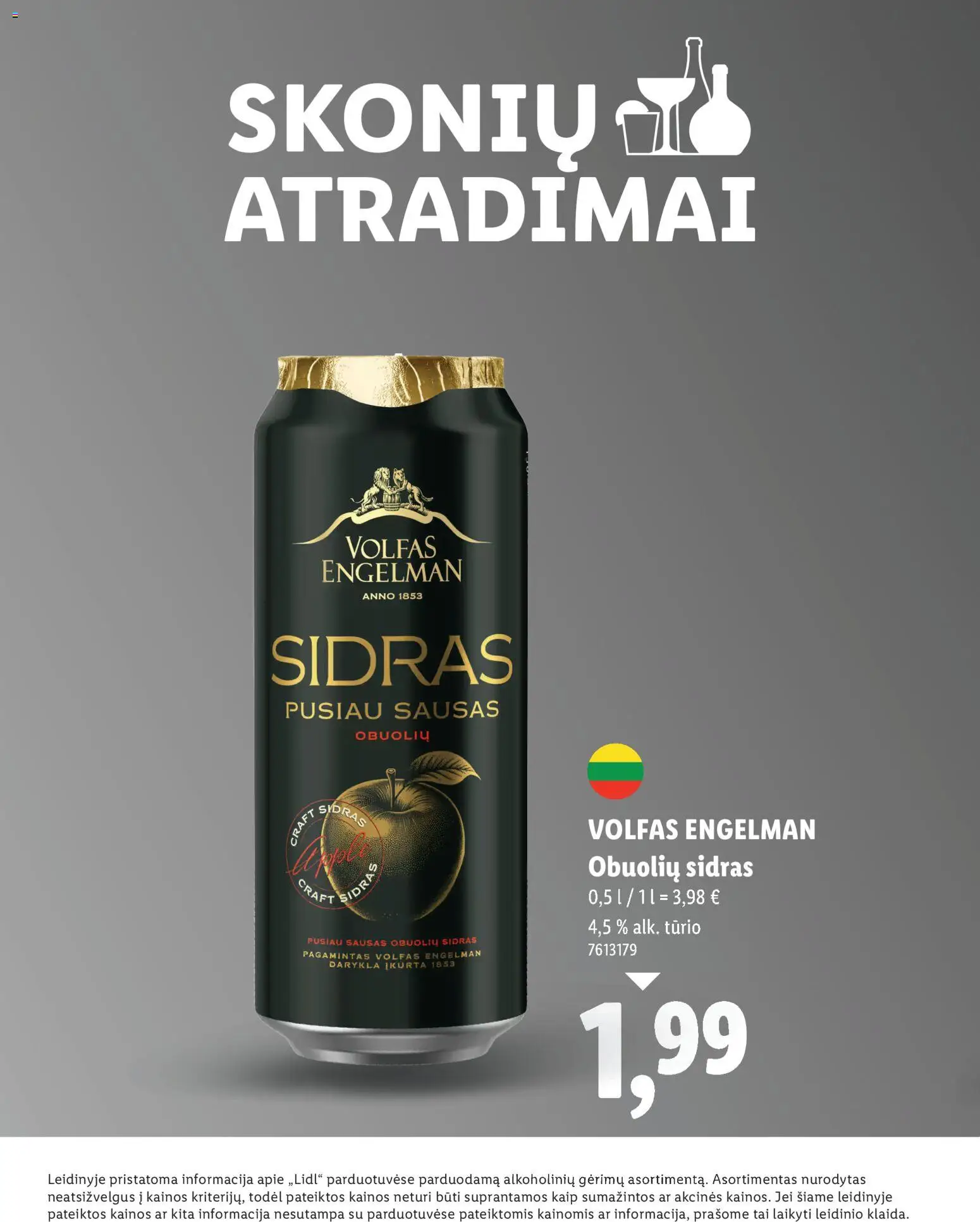 LIDL akcijos nuo 04.12.2025 | Puslapis: 12 | Prekių: Vynas