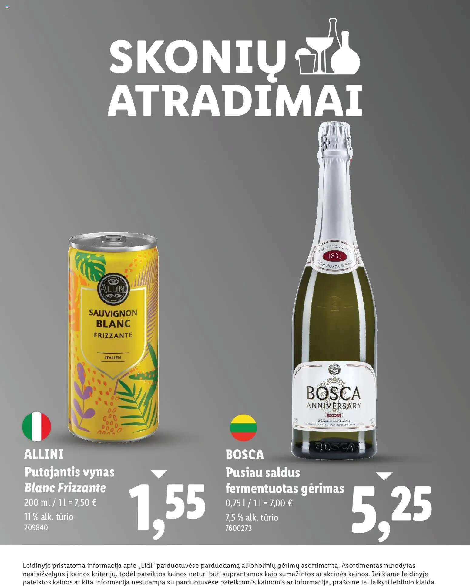 LIDL akcijos nuo 2025.12.04 | Puslapis: 12 | Prekių: Vynas