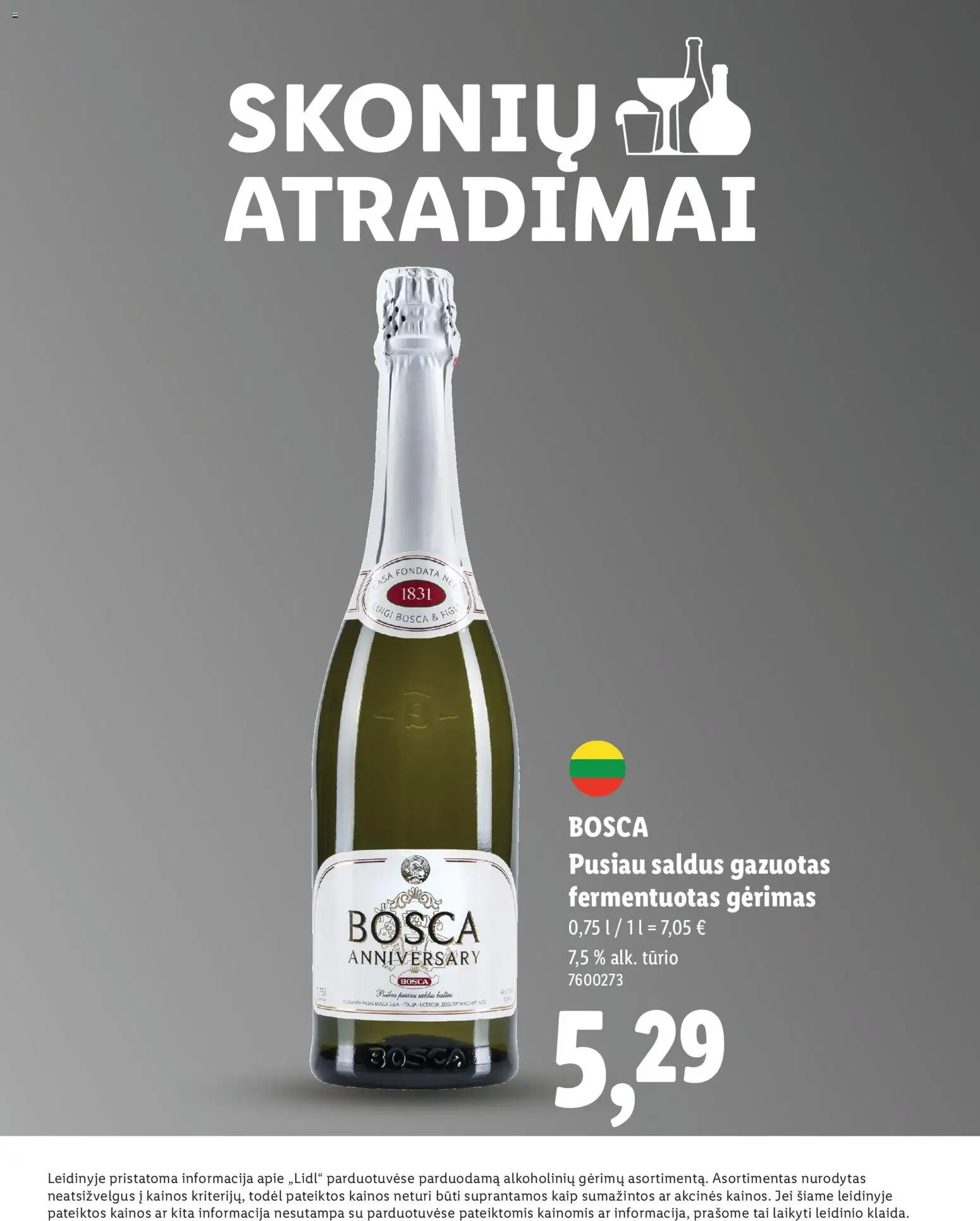 LIDL akcijos nuo 2025.12.04 | Puslapis: 12 | Prekių: Vynas