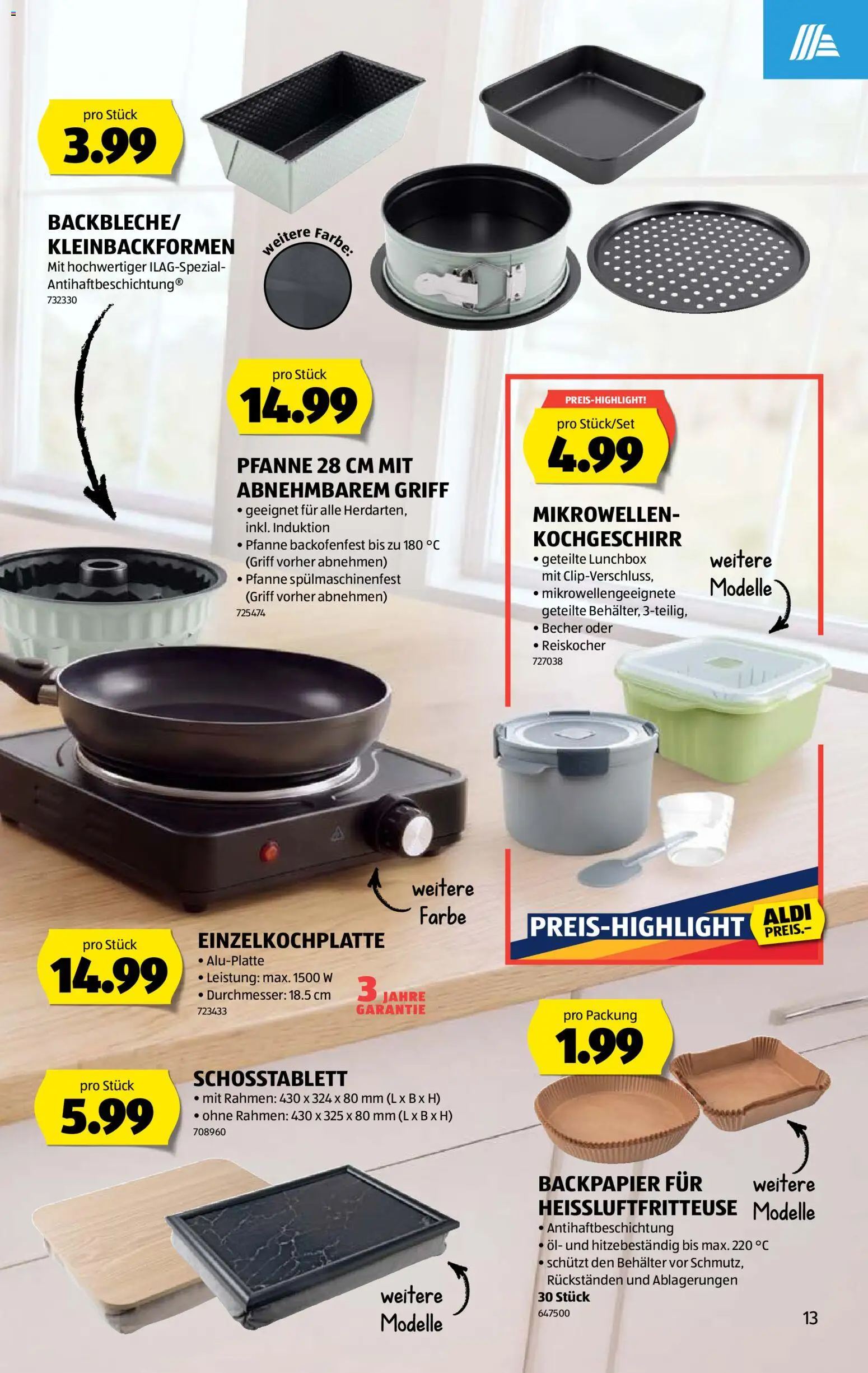 Aldi aktionen – gültig ab 20.08.2026 | Seite: 13 | Produkte: Öl, Heißluftfritteuse