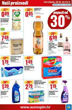 VINO GRAŠEVINA, VINO GRAŠEVINA 5 l - Pregled kataloga iz trgovine Eurospin, vrijedi od 28.10.2026 | Stranica: 5