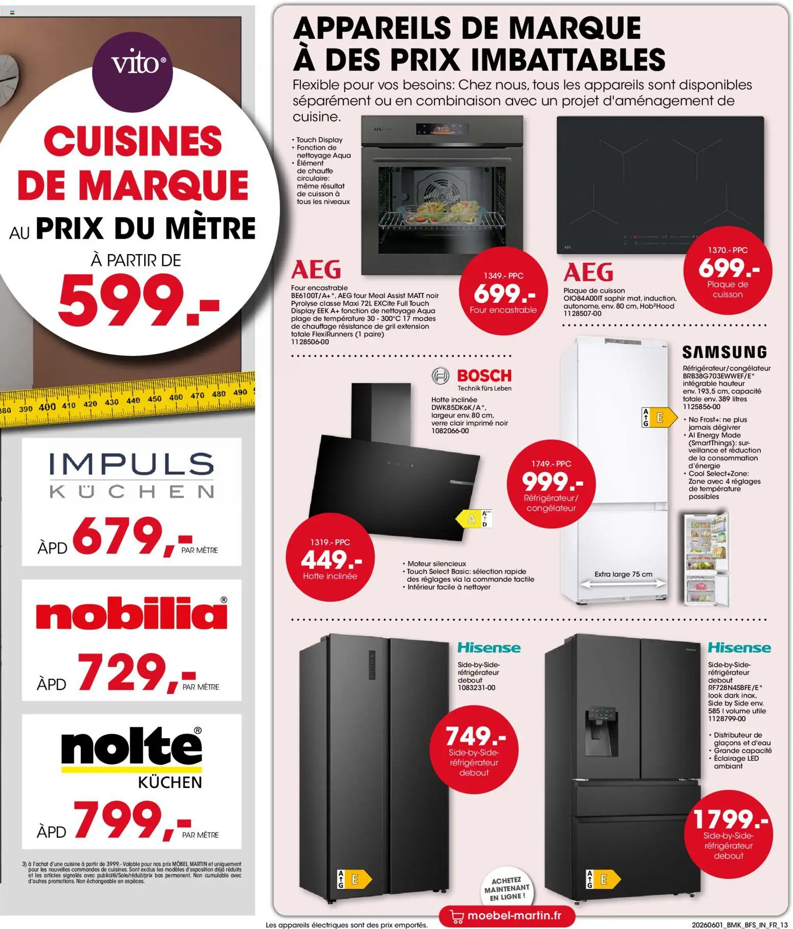 {H1} | Page: 13 | Produits: Four, Plaque de cuisson, Mètre, Gril