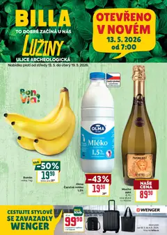 Náhled letáku Billa leták - Praha - Lužiny  od 13.05.2026