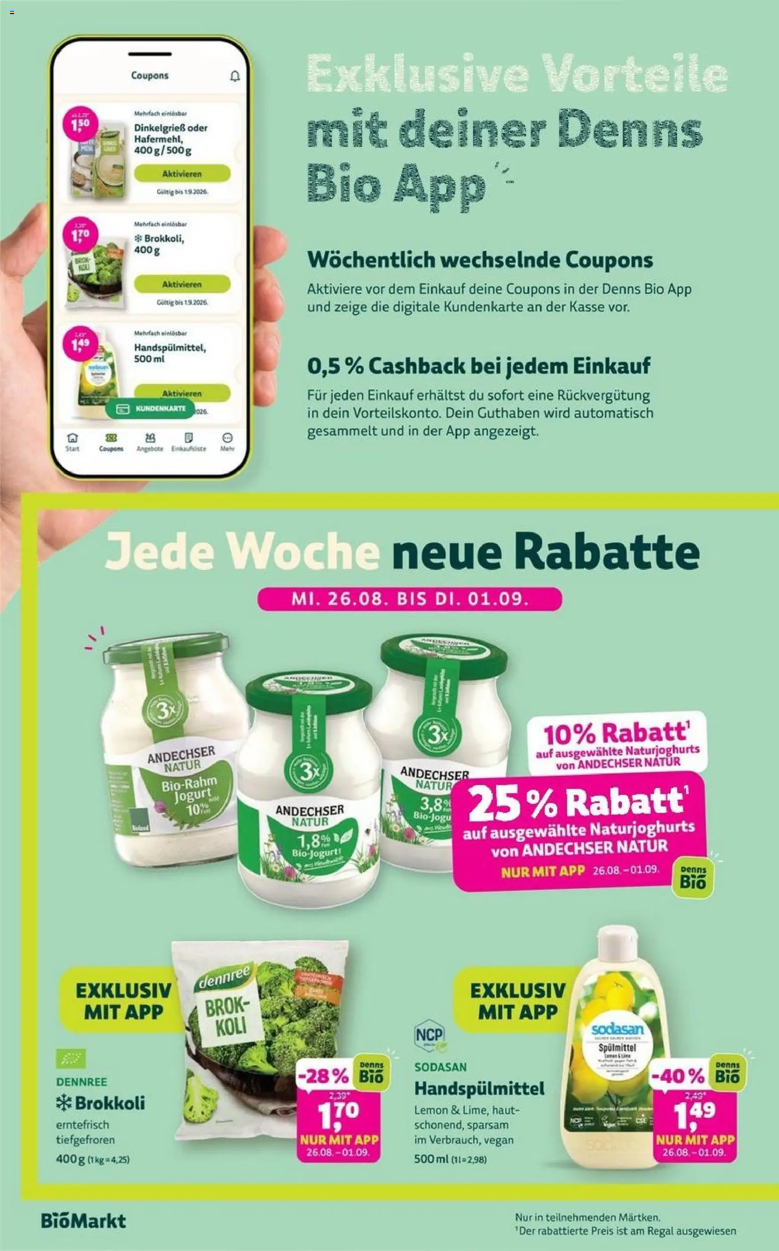 Denns BioMarkt Angebote – gültig ab 26.08.2026 | Seite: 2