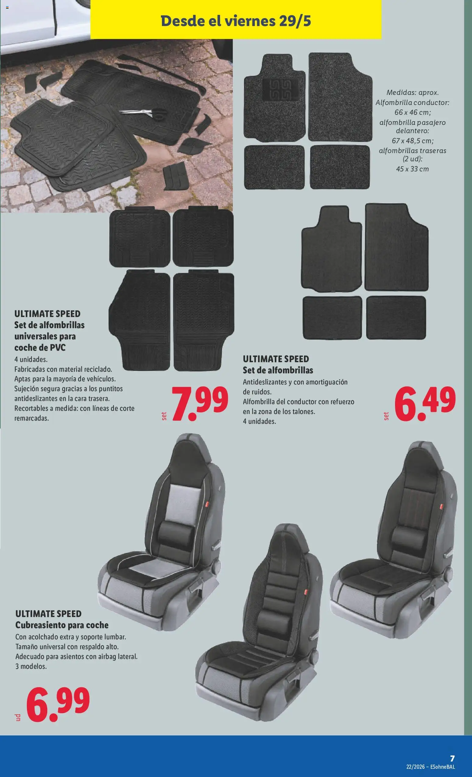 Lidl folleto de bazar │ válido desde el 25.05.2026 | Página: 23 | Productos: Alfombrilla